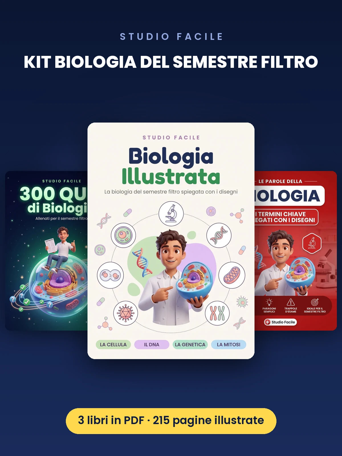 Biologia Illustrata — Complete Kit (Italian edition)