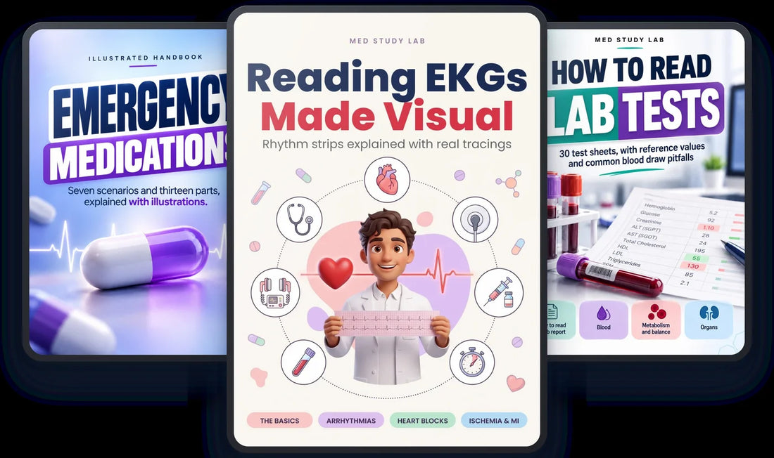 Reading EKGs Made Visual — Complete Kit