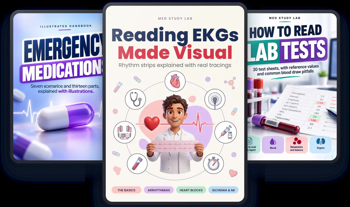 Reading EKGs Made Visual — Complete Kit