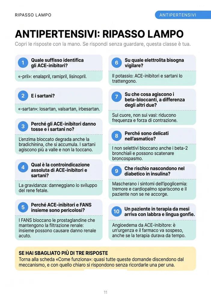 Pagina interna: scheda di ripasso