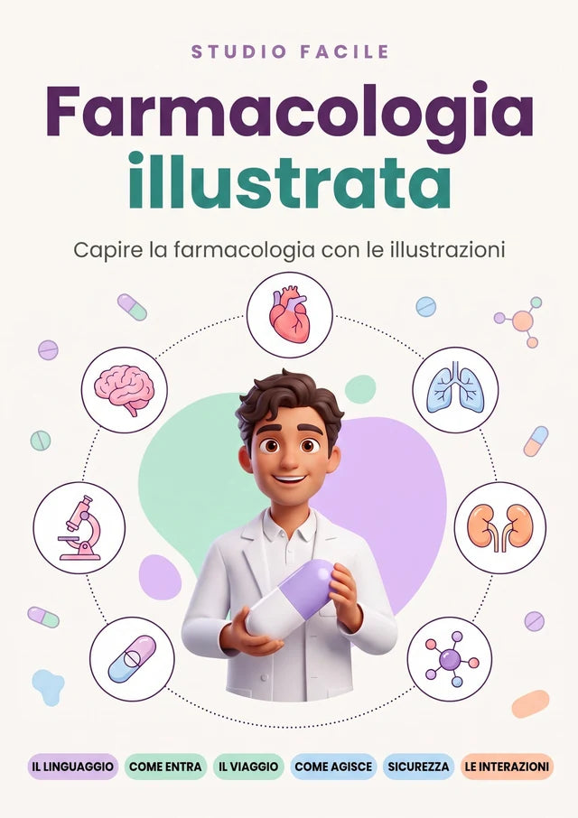 Farmacologia Illustrata — copertina