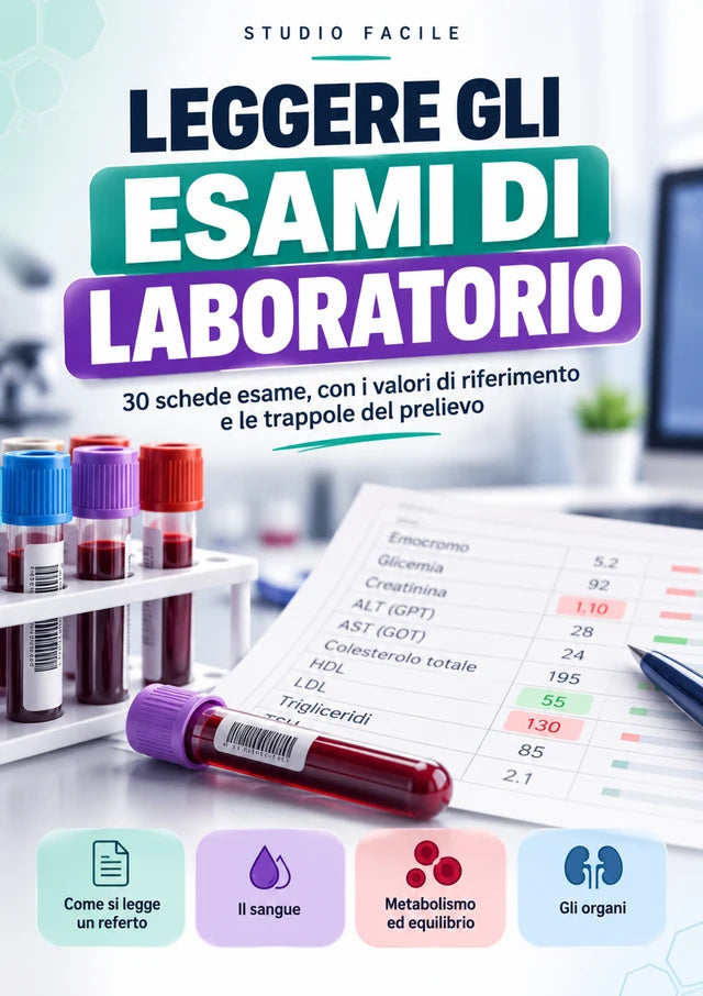 Leggere gli Esami di Laboratorio — copertina