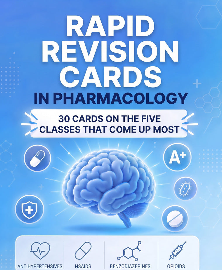 Rapid Revision Cards in Pharmacology — cover